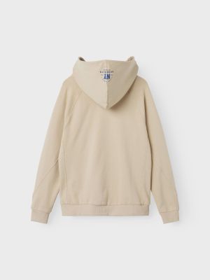 Name It Lasten Huppari, NKMBANDO LS LOOSE SWEAT Beige