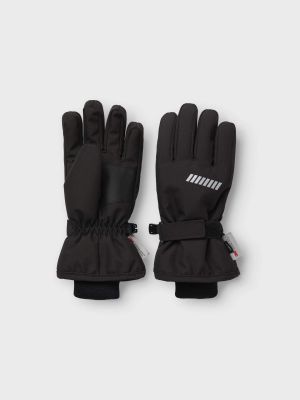 Name It lasten käsineet, NKNSNOW10 GLOVES Musta