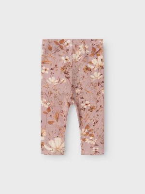 Name It Lasten Leggingsit, NBFNIARA LEGGING Vaaleanpunainen Kuosi