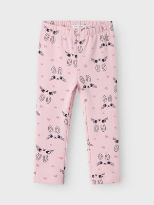 Name It lasten leggingsit, NMFDAVINA AOP LEGGING Vaaleanpunainen