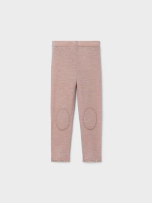 Name It Lasten Merinovillaiset Leggingsit, NMFWANG WOOL NEEDLE LEGGING NOOS Vaaleanpunainen