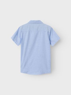 Name It lasten paita, NKMNEWSA SS SHIRT Vaaleansininen