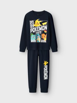 Name It lasten pyjama, NKMDAMIEN POKEMON LS NIGHTSET Tummansininen