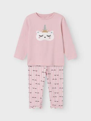 Name It lasten pyjama, NMFRANDA NIGHTSET Vaaleanpunainen