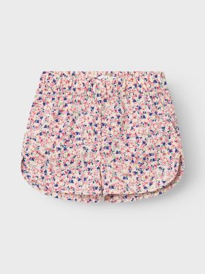 Name It Lasten Shortsit, NKFVINAYA SHORTS NOOS Valkopohjainen Kuosi