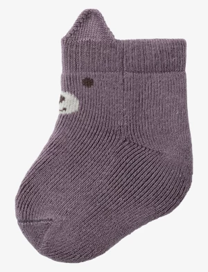 Name It Lasten Sukat, NBFNOIR TERRY FROTTE SOCK Luumunpunainen