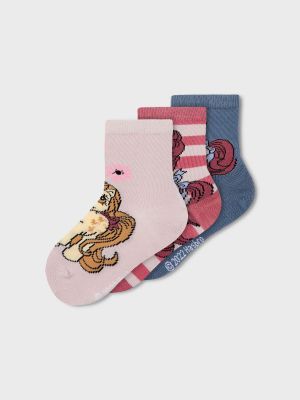 Name It Lasten Sukat NMFJODANA MLP 3P SOCK Monivärinen Kuosi