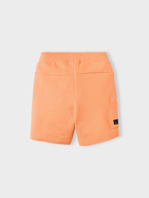 Name It Lasten Svetarishortsit NMMVASSE SWE LONG SHORTS Oranssi