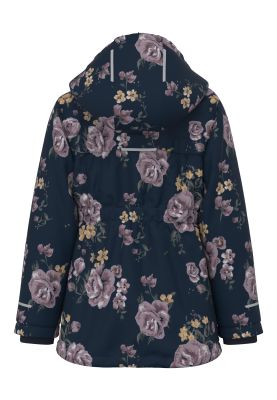 Name It lasten talvitakki, NKFSNOW10 JACKET FLOWER Sininen Kuosi