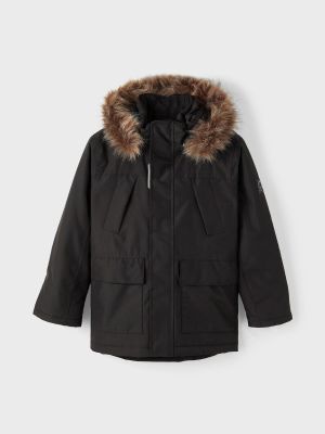 Name It Lasten Talvitakki NKMSNOW JACKET SOLID Musta