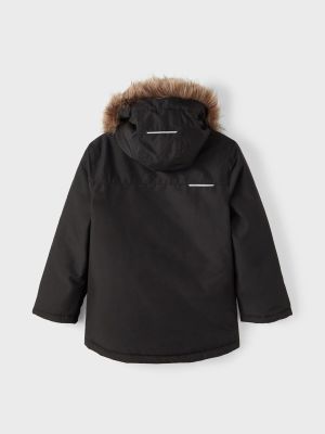 Name It Lasten Talvitakki NKMSNOW JACKET SOLID Musta