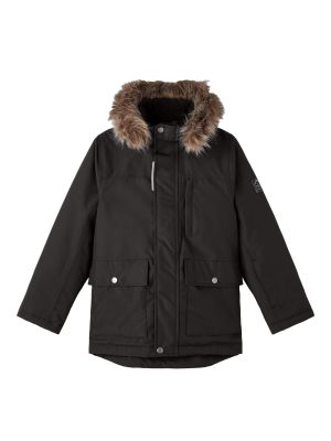 Name It lasten talvitakki, NKMSNOW10 JACKET SOLID Musta