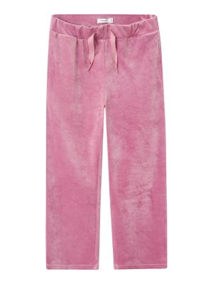 Name It lasten velour olohousut, NKFRAGNA REG VEL PANT Pinkki