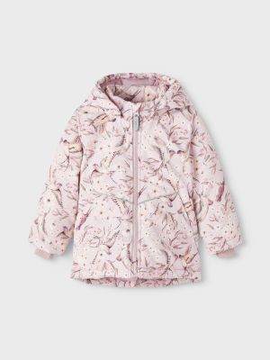 Name It takki, NMFMAXI JACKET BIRDS Vaaleanpunainen Kuosi