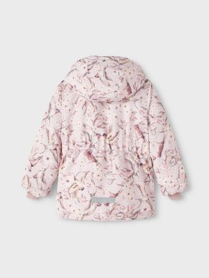 Name It takki, NMFMAXI JACKET BIRDS Vaaleanpunainen Kuosi