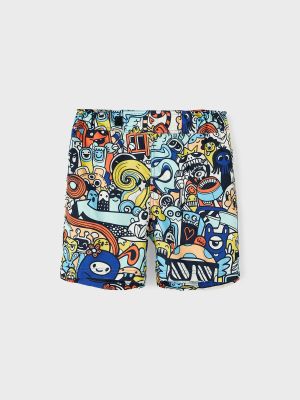 Name It uimashortsit, NKMZAFFI SWIM SHORTS Monivärinen Kuosi