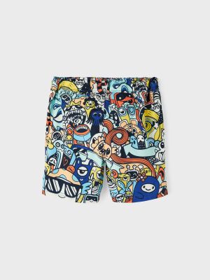 Name It uimashortsit, NKMZAFFI SWIM SHORTS Monivärinen Kuosi