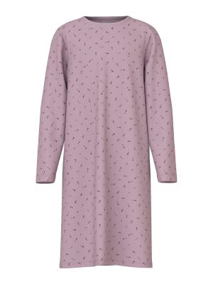 Name It Yöpuku, NKFNIGHTGOWN LS DAWN PINK FLORAL  Vaaleanpunainen Kuosi