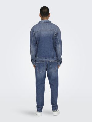 Only and Sons miesten farkkutakki, JUST BOX DNM JACKET Indigo