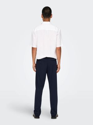 Only and Sons miesten housut, MARK REGULAR PANT Tummansininen