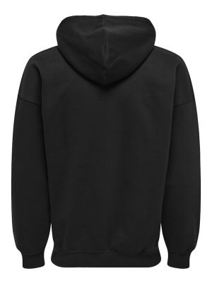 Only and Sons miesten huppari, RHINE STONE RLX HOODIE Musta