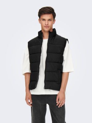 Only and Sons Miesten Liivi, K MELVIN LIFE PUFFER VEST Musta