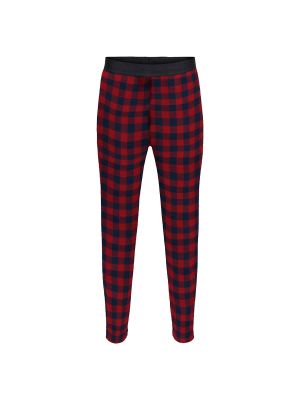 Only and Sons miesten loungewear- ja yöhousu, NOAH CHECK LOUNGWEAR PANT Punainen Ruutu