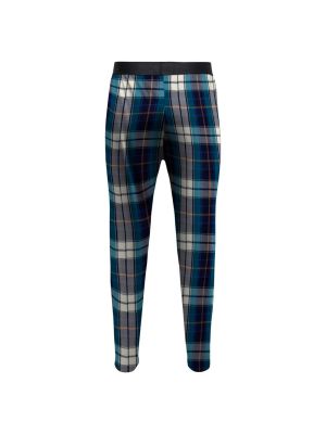 Only and Sons miesten loungewear- ja yöhousu, NOAH CHECK LOUNGWEAR PANT Sininen Ruutu