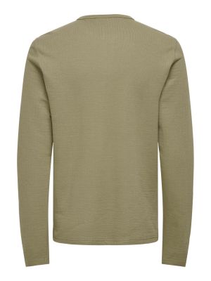 Only and Sons miesten paita, ASHFORD SLIM HENLEY Beige