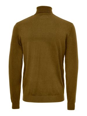 Only and Sons Miesten Pooloneule, Wyler Life Roll Neck Nos Keskiruskea