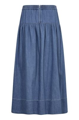 Part Two naisten hame, NELLIAPW SK Medium Blue Denim