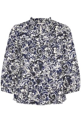 Part Two naisten pusero, NICKELINEPW BL Navy Rose Print