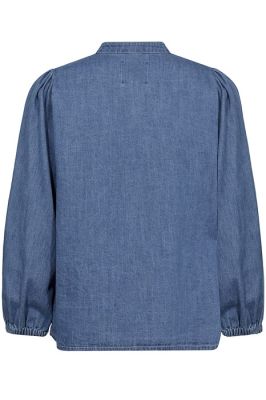 Part Two naisten pusero, NICOLIEPW SH Medium Blue Denim