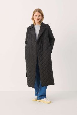 Part Two Naisten Tikkitakki, SOPHIES QUILTED COAT Musta