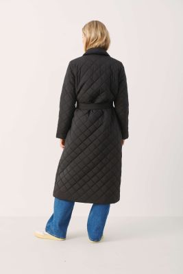 Part Two Naisten Tikkitakki, SOPHIES QUILTED COAT Musta