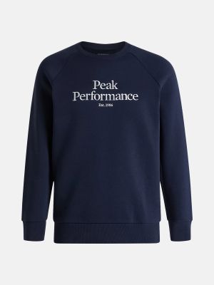 Peak Performance Miesten Collegepaita, K ORIGINAL CREW Tummansininen