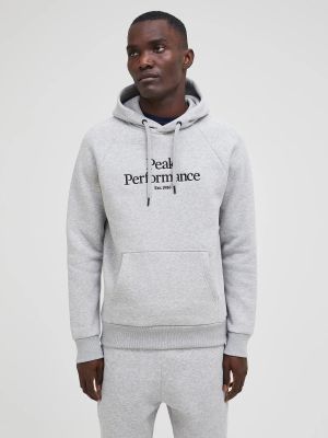 Peak Performance Miesten Huppari Original Hoody Keskiharmaa