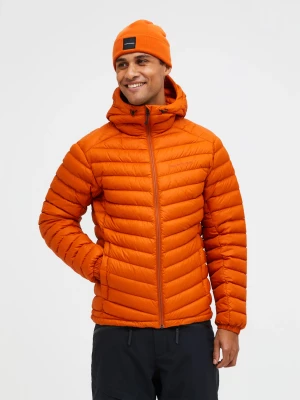 Peak Performance Miesten Untuvatakki, FROST DOWN HOOD JACKET Oranssi