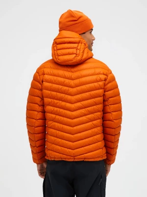 Peak Performance Miesten Untuvatakki, FROST DOWN HOOD JACKET Oranssi