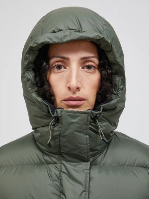 Peak Performance naisten parkatakki, W DOWN HOOD PARKA Armeijanvihreä