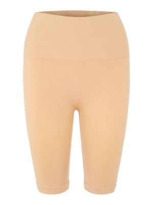 Pieces Naisten Shortsit PCIMAGINE SHAPEWEAR SHORTS Vaalea Beige