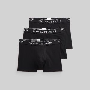 Polo Ralph Lauren Miesten Bokserit 3-Pack, CLASSIC 3-PACK TRUNK Musta