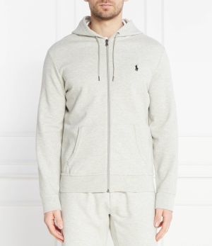 Polo Ralph Lauren Miesten Huppari, HOODIE FULL ZIP ATHLETIC Keskiharmaa