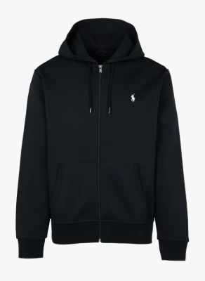 Polo Ralph Lauren Miesten Huppari, HOODIE FULL ZIP ATHLETIC Musta