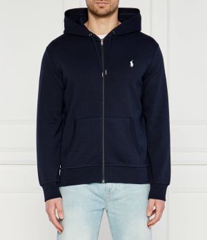 Polo Ralph Lauren Miesten Huppari, HOODIE FULL ZIP ATHLETIC Tummansininen