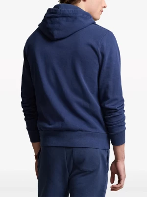 Polo Ralph Lauren miesten huppari, LOOPBACK FLEECE HOODIE Tummansininen