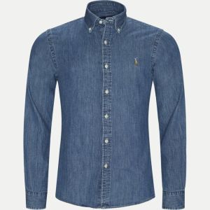 Polo Ralph Lauren Miesten Kauluspaita, DENIM SHIRT Indigo