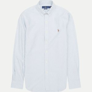 Polo Ralph Lauren Miesten Kauluspaita, SLIM FIT STRIPED POLO Raidallinen Sininen