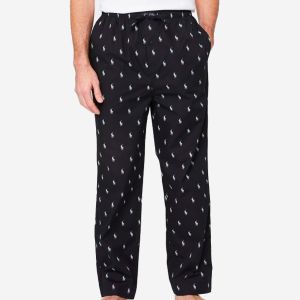 Polo Ralph Lauren Miesten Pyjamahousut, SLEEP BOTTOM Sininen Kuosi