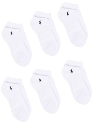 Polo Ralph Lauren miesten sukat, POLO SNEAKER 6-PACK Valkoinen